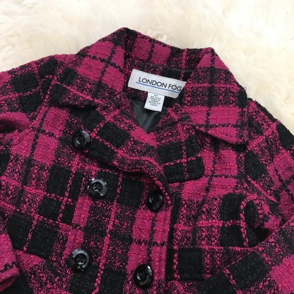 LONDON FOG double button girl coat 2T oritq - Picture 9 of 9